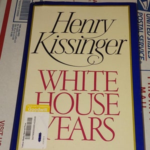 White House Years: Henry Kissinger, 1979 First Printing History