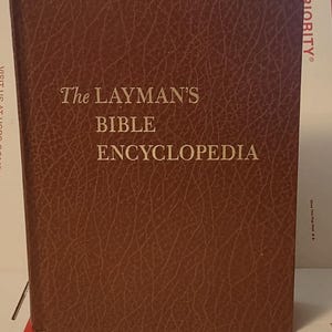 The Layman&#39;s Bible Encyclopedia by William Martin, First Edition 1964 Hardcover, Like NEW