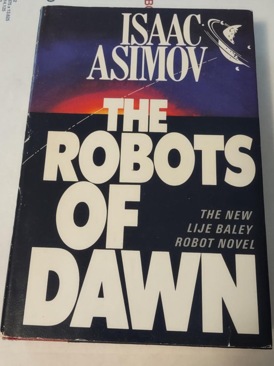 The Robots of Dawn by Isaac Asimov 1983 Hardcover Book Club Edition, 1st Edition, Science ...