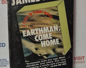 Earthman Come Home Mass Market Paperback 1968 by James Blish, Science Fiction, Vintage