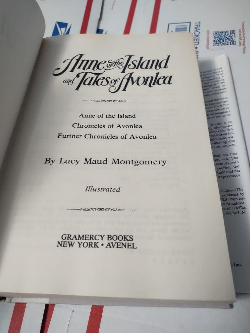 Avonlea Ser. Anne of the Islands and Tales of Avonlea by L. Etsy