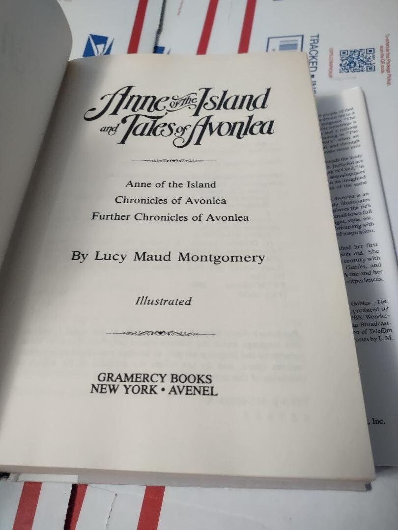 Avonlea Ser. Anne of the Islands and Tales of Avonlea by L. Etsy