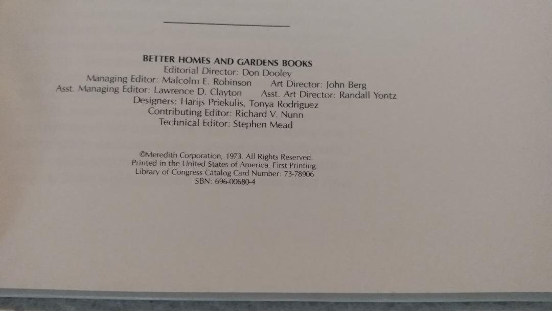 New First Edition - Better Homes and Gardens Home Improvement Hardcover ...