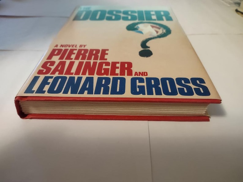 THE DOSSIER by Leonard Gross & Pierre Salinger 1984 Hardcover - Etsy