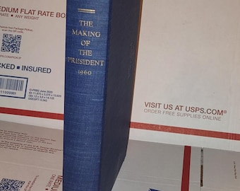 The Making of the President 1960 by Theodore H. White 1961 Hardcover Rare Vintage book