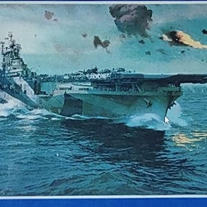 U.S. NAVY : An Illustrated History by Nathan Miller HCDJ 1st Edition 1987, ISBN 051738597X - Condition like New