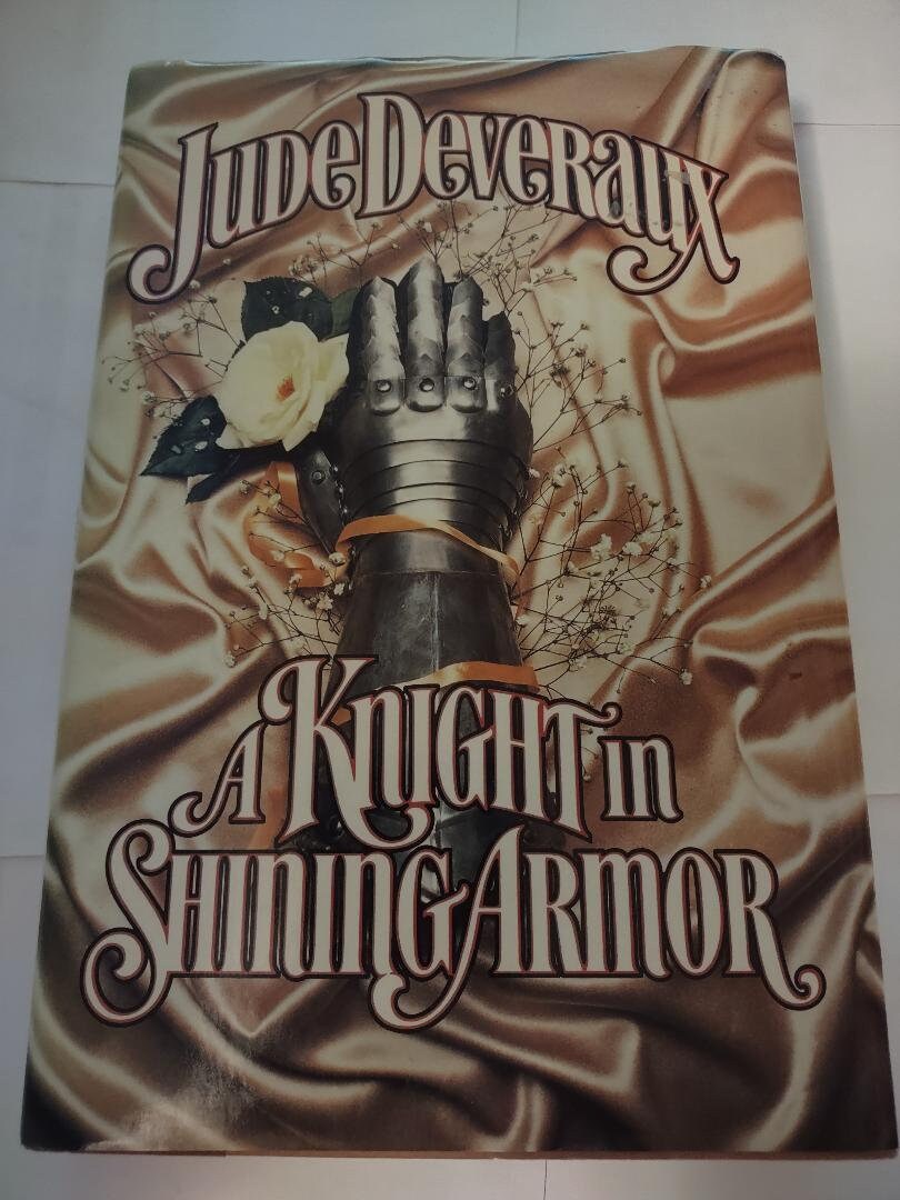 A Knight in Shining Armor by Jude Deveraux 1989 Hardcover 1st Etsy