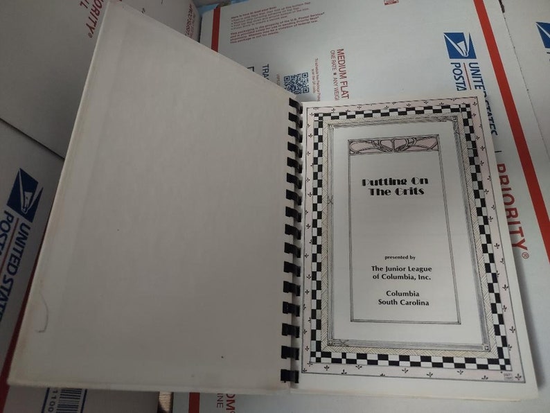 Regional Cookbook 'putting on the Grits' JUNIOR Etsy