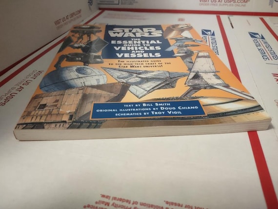 Star Wars: the Essential Guide to Vehicles and Vessels 1996 Paperback ISBN 9780345392992 Collectable, Like New - Etsy Star Wars: the Essential Guide to Vehicles and Vessels 1996 Paperback ISBN 9780345392992 Collectable, Like New - Etsy