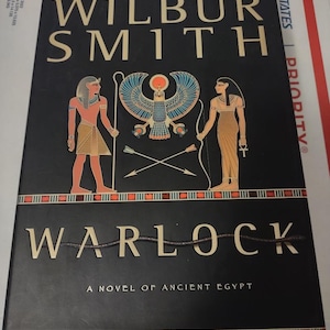 Warlock: A Novel of Ancient Egypt (Novels of Ancient Egypt) Hardcover 2001 First Printing ISBN 9780312278236 fiction