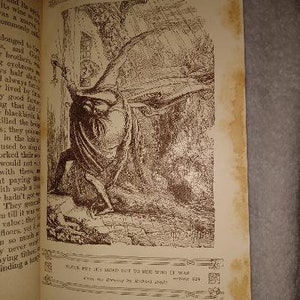 1918 The Young Folks  Shelf Of Books VOL-VI Junior Classies, Old Fashioned Tales, Collier. Rare Antique has 4 old prints in it