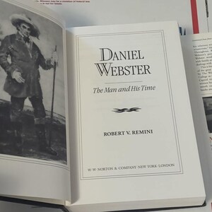 Daniel Webster Biography: 1997 First Edition History Book