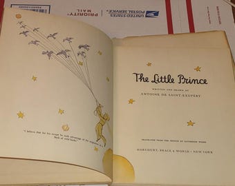 Antoine De Saint-exupery; the Little Prince. 1957 Edition Dust
