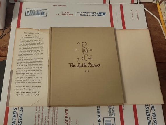 Antoine De Saint-exupery; the Little Prince. 1957 Edition Dust