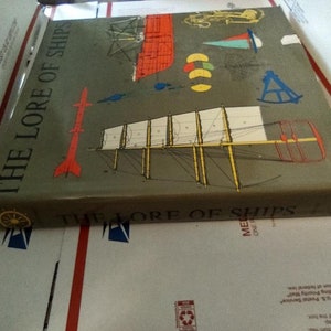 The Lore of Ships 1973 Hardcover Cresent books 2nd Edition & 1st Printing, Sailing ships, Ships, Santa Maria, Types of fishing boats