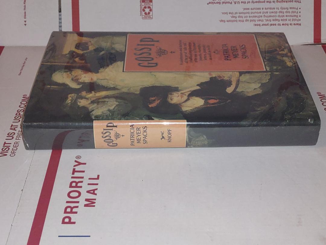 Gossip by Patricia Meyer Spacks: 1985 First Edition, English