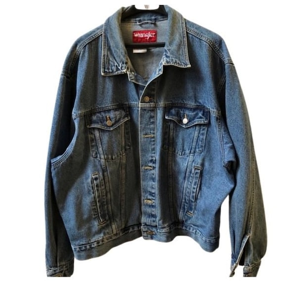 Vintage Wrangler Jean Jacket, Hero Jean Jacket, Me