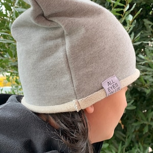 Cotton Slouchy Beanie, Unisex Cotton Beanie, Beanie hat