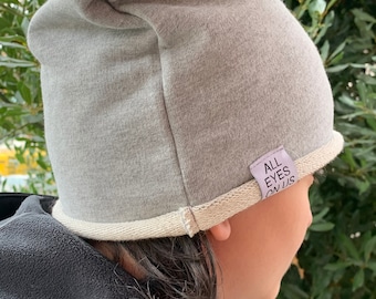 Cotton Slouchy Beanie, Unisex Cotton Beanie, Beanie hat