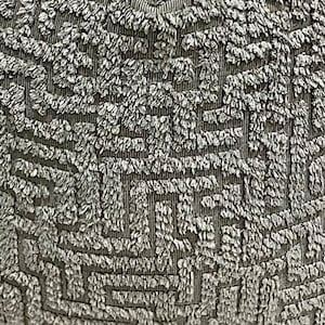 Beige Boucle Chenille Luxury Upholstery Fabric by yard, Soft Fabric for Pillow Covers, Sofa, Drapes, Cushion, High Quality Textured Fabric