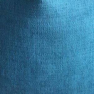 Ocean Blue Chenille Luxury Upholstery Fabric by yard, Soft Fabric for Pillow Covers, Sofa, Drapes, Cushion, High Quality Textured Fabric
