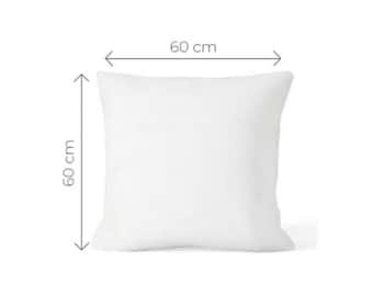 Cotton Pillow Insert: White Throw Pillow Form