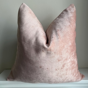 Federa per cuscino in ciniglia testurizzata rosa chiaro, morbida federa di lusso per divano, letto, sofà, federa decorativa in tessuto, misure personalizzate