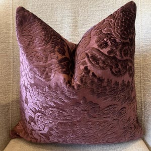 Flieder Kissenbezug, Dekokissenbezug Wohnzimmer Sofa, Schlafzimmer.