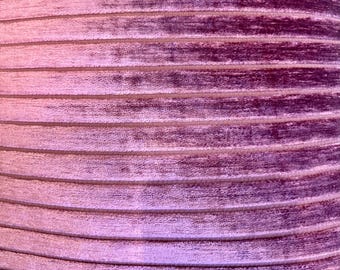 Dark Rose Chenille Upholstery Fabric : Soft Textured Weave by the Yard.