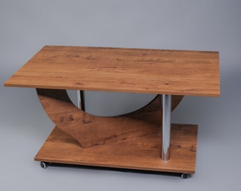 Table basse moderne « IEVA1 », nouvelle table basse, table basse faite main en différentes couleurs, table basse de luxe, petite table basse pour