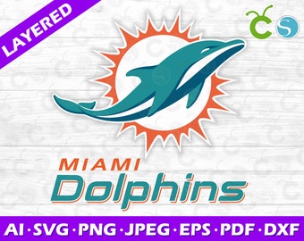 Miami Dolphins Logo Etsy
