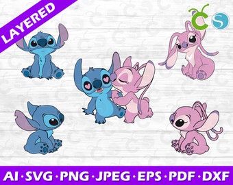 Free Free 179 Baby Stitch And Angel Svg SVG PNG EPS DXF File