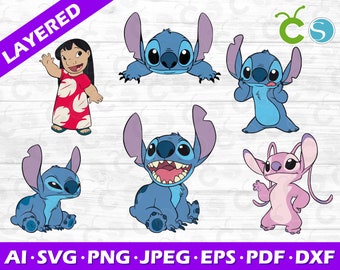 Free Free 179 Baby Stitch And Angel Svg SVG PNG EPS DXF File