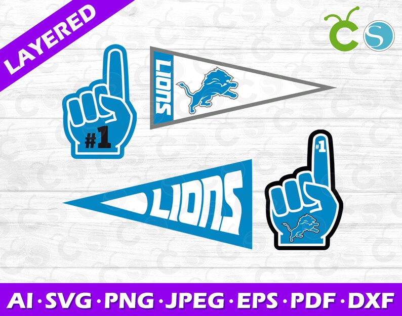 Free Free 220 Detroit Lions Svg Image SVG PNG EPS DXF File