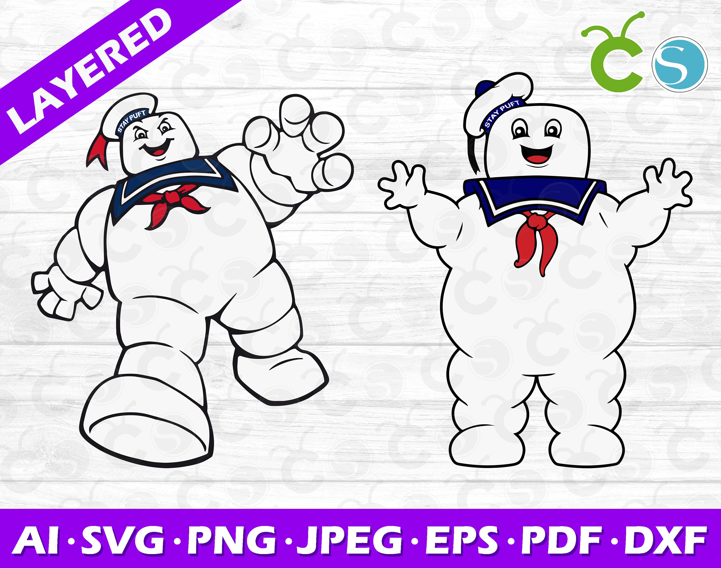 Marshmallow Man Svg Png Marshmallow Man Svg 2 Images for Etsy
