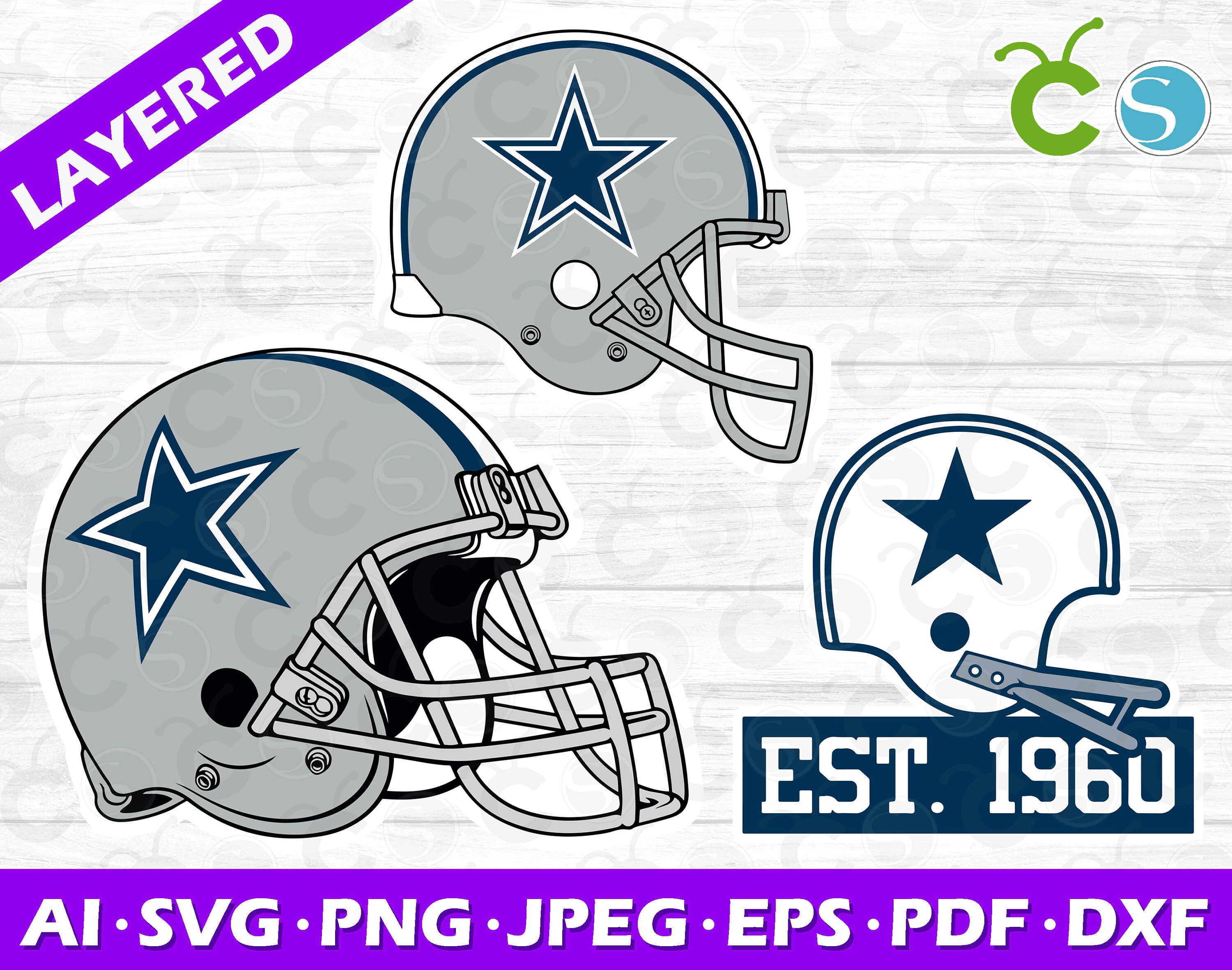Dallas Cowboys Helmet 3 Svg Png Cowboys Svg Dallas Cowboys | Etsy