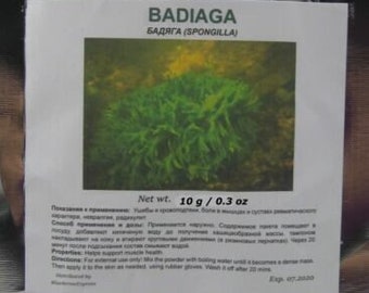 All-Natural Badiaga/Spongilla powder for Acne, Bruises, Pigmentation