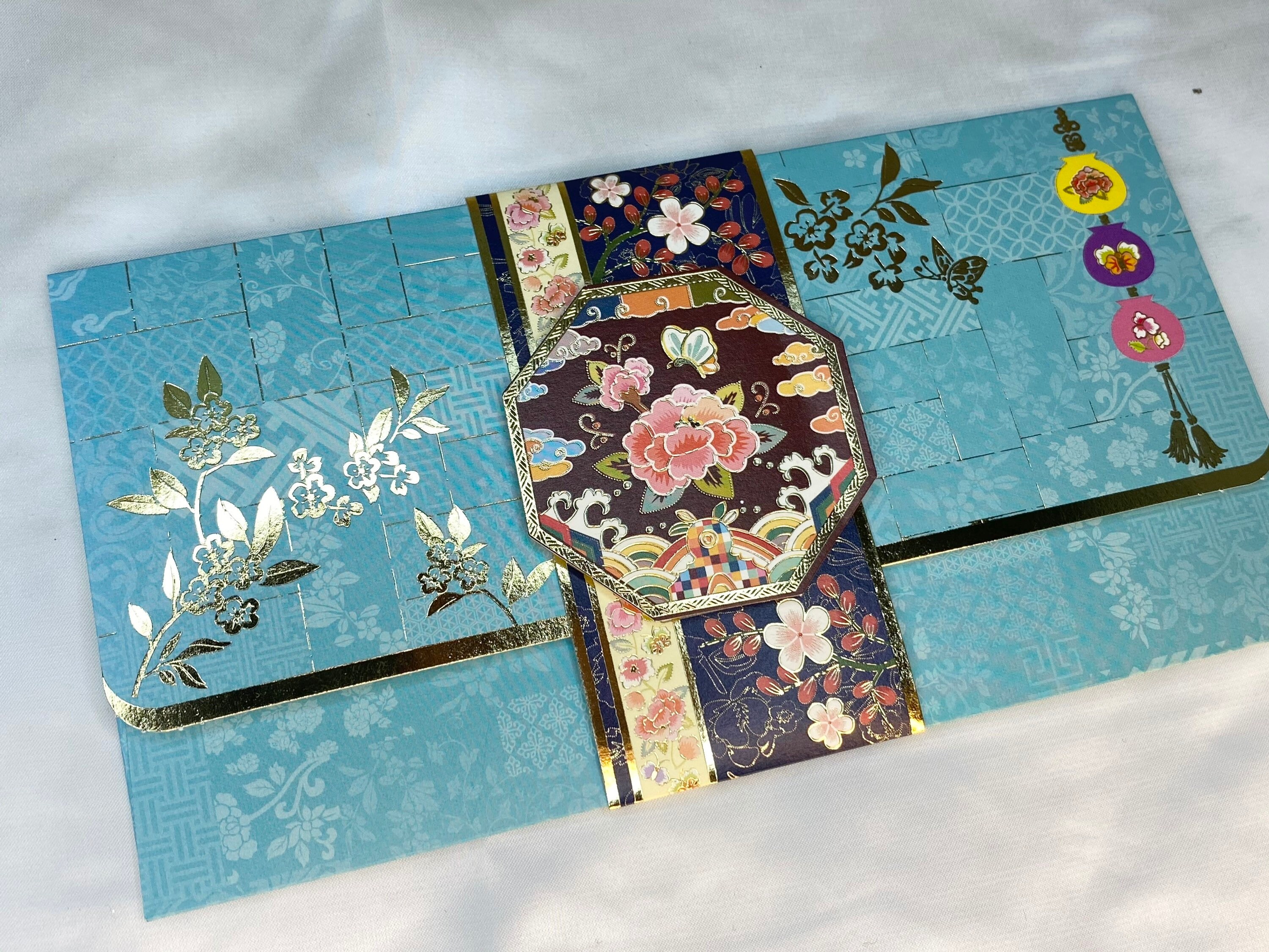 Korean tradional envelope for letter money Etsy