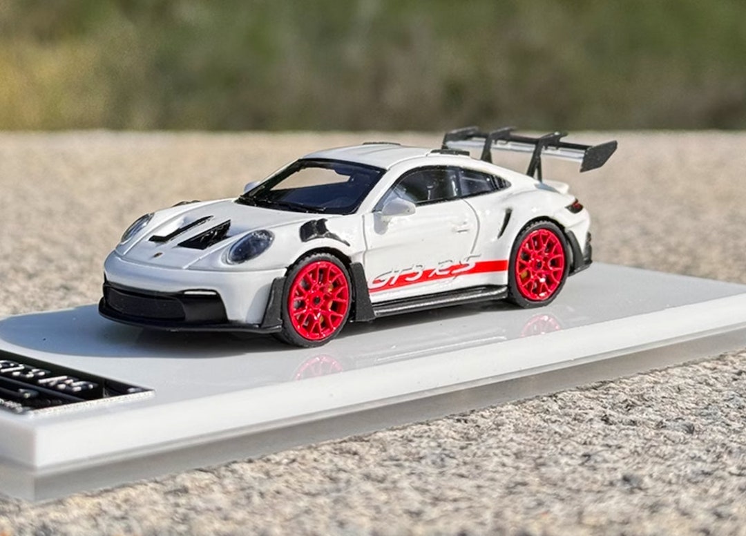 SOLO 1:64 White 2021 911 GT3 RS 992 Racing Sports Model Resin - Etsy