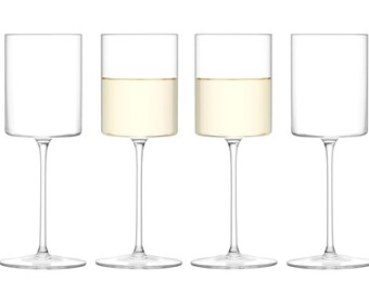 LSA International, Otis White Wine Glass Set of 4 pcs 240 ml