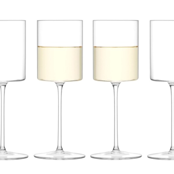 LSA International, Otis White Wine Glass Set of 4 pcs 240 ml