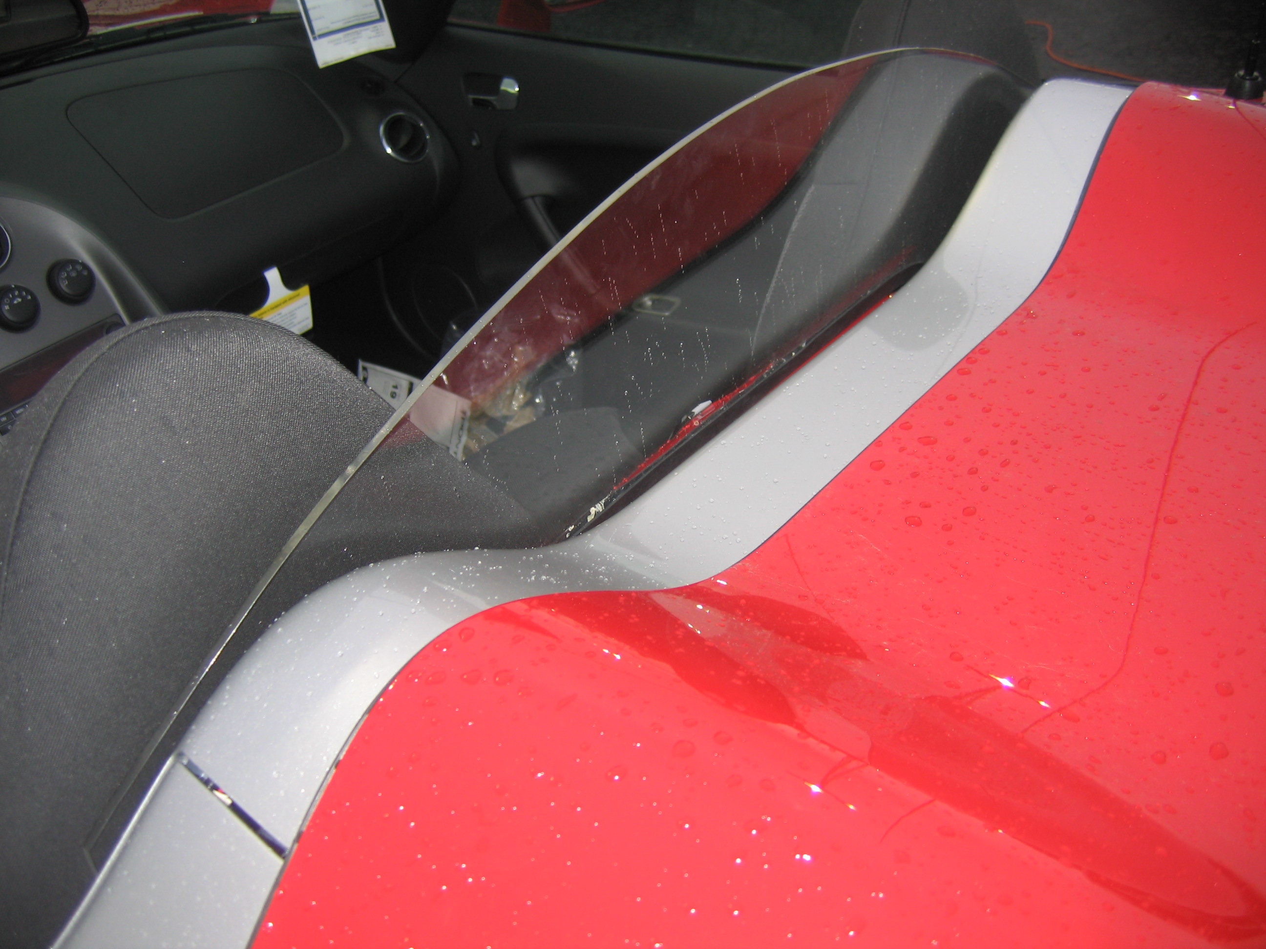 Pontiac Solstice Wind Deflector Windscreen Windblocker Windstop, Front
