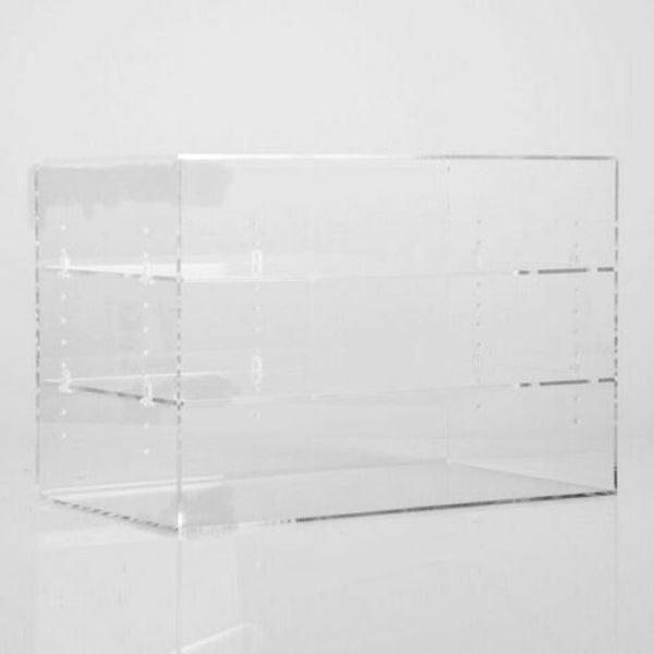 Four inch wide Acrylic Display Case for Food, Pastries, Donuts, Bagels, Collectibles, Hot Wheels, Sports, Hotel, Counter