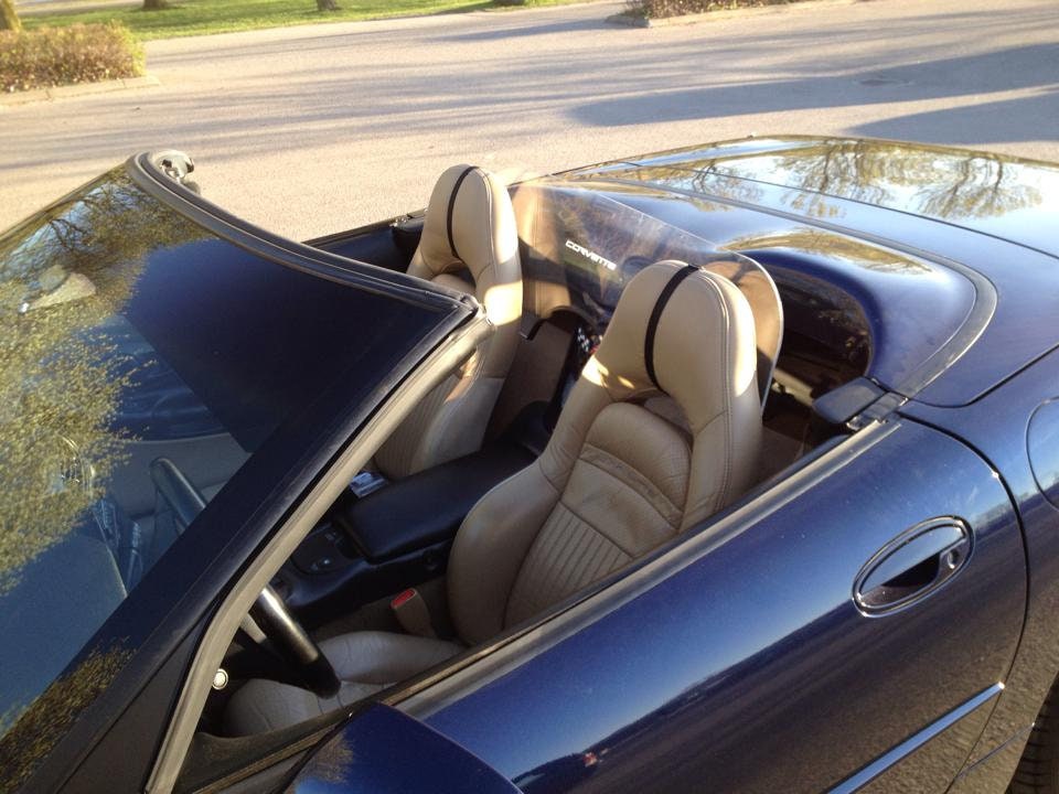 C5 Corvette Wind Deflector Windscreen Windblocker Windstop Etsy Canada