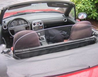 Höchstgewertet 1998-2004 Mazda Miata Windschutz windabweiser Windstop Windblocker