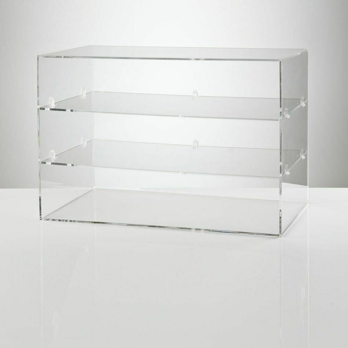 Three Tier Acrylic Display Case Food Pastry Collectibles Etsy