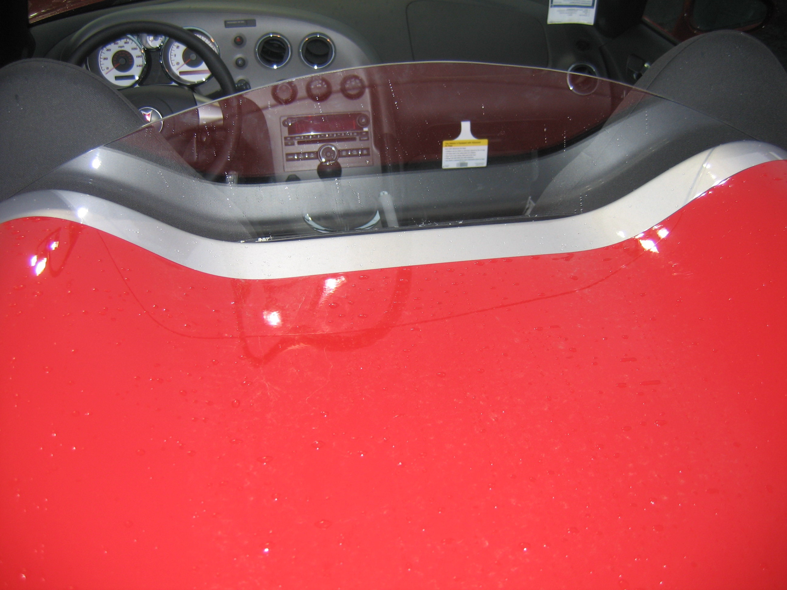 Pontiac Solstice Wind Deflector Windscreen Windblocker Windstop, Front