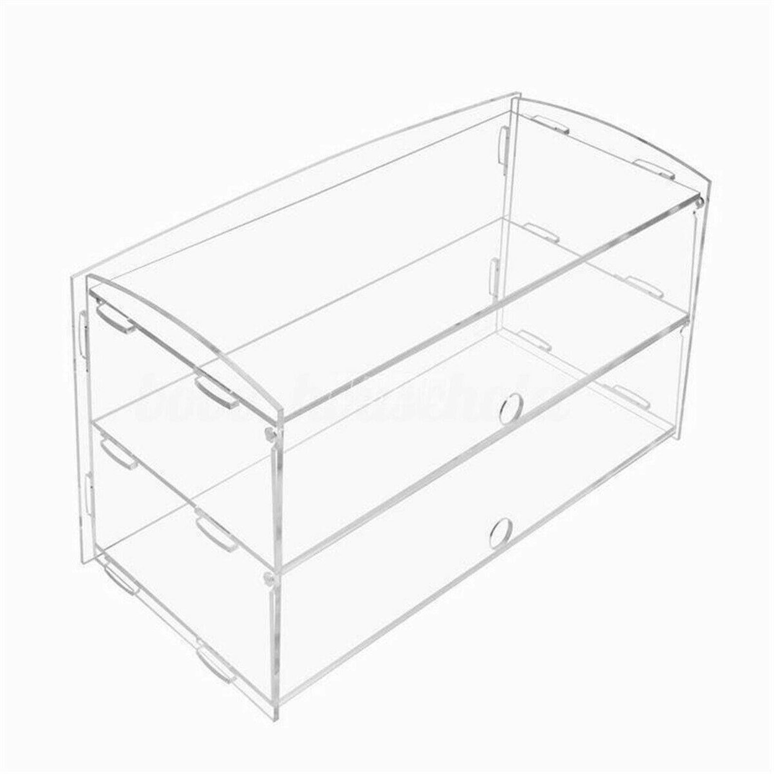 2 Tier Buildable Bakery Pastry Display Case Cakes Etsy Australia