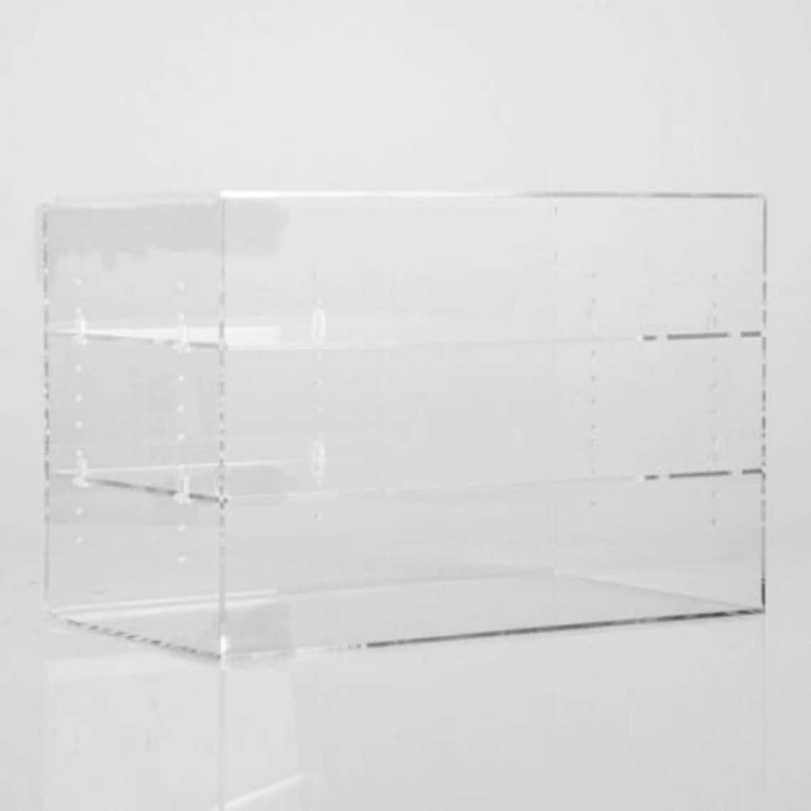 Three Tier Acrylic Display Case Food Pastry Collectibles Etsy