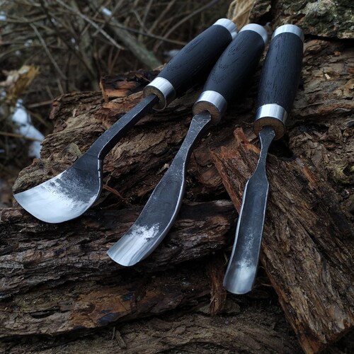 Bent Gouge Bent Chisel Chisel Woodcarving Chisels Etsy